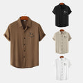 Eloise Relaxed Shirt with Short Sleeve