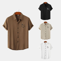 Eloise Relaxed Shirt with Short Sleeve