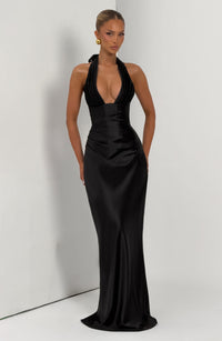 Rae Maxi Dress – Black