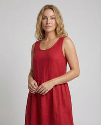 Elsie Linen Dress