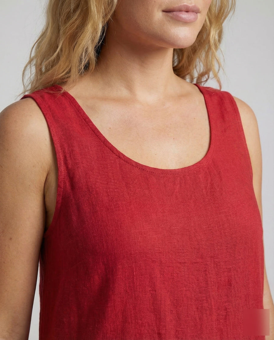 Elsie Linen Dress