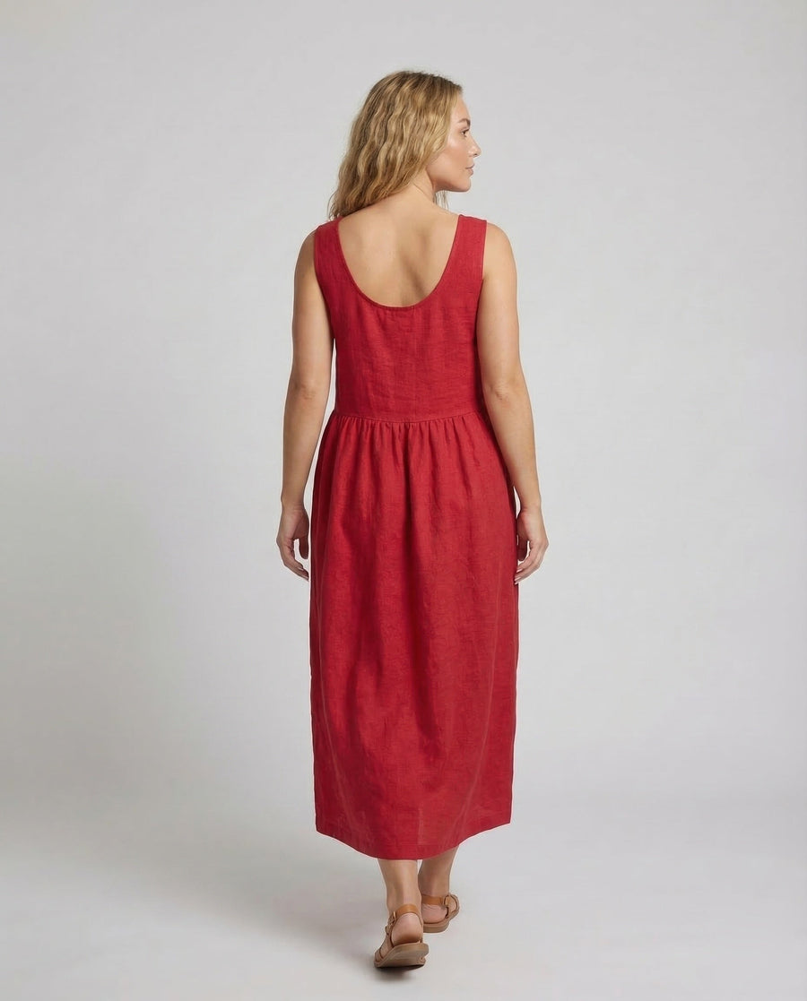 Elsie Linen Dress