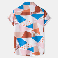 Elsie Relaxed Shirt with Short Sleeve in As Shown