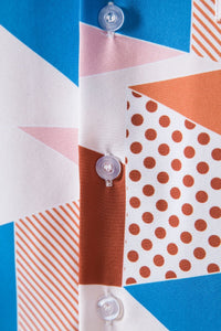 Elsie Relaxed Shirt with Short Sleeve in As Shown