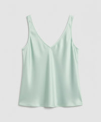 Elsie Silk Top in Light Green