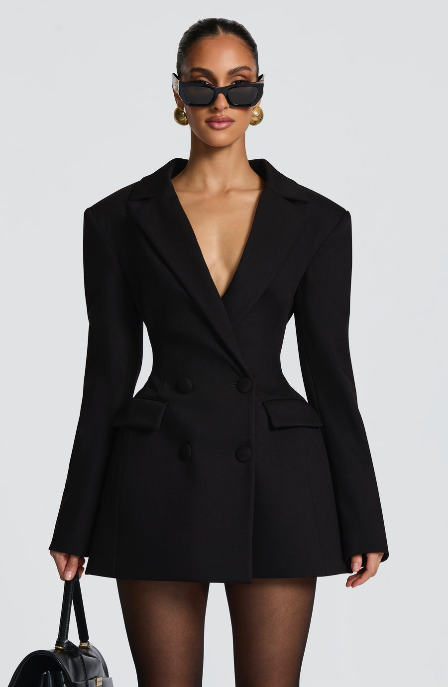 Hillary Mini Dress – Black