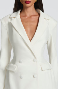 Hillary Mini Dress – Ivory