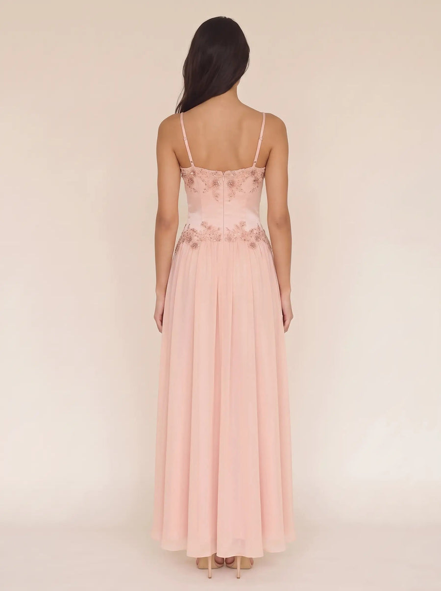 EMBERLY MAXI DRESS Blush 4