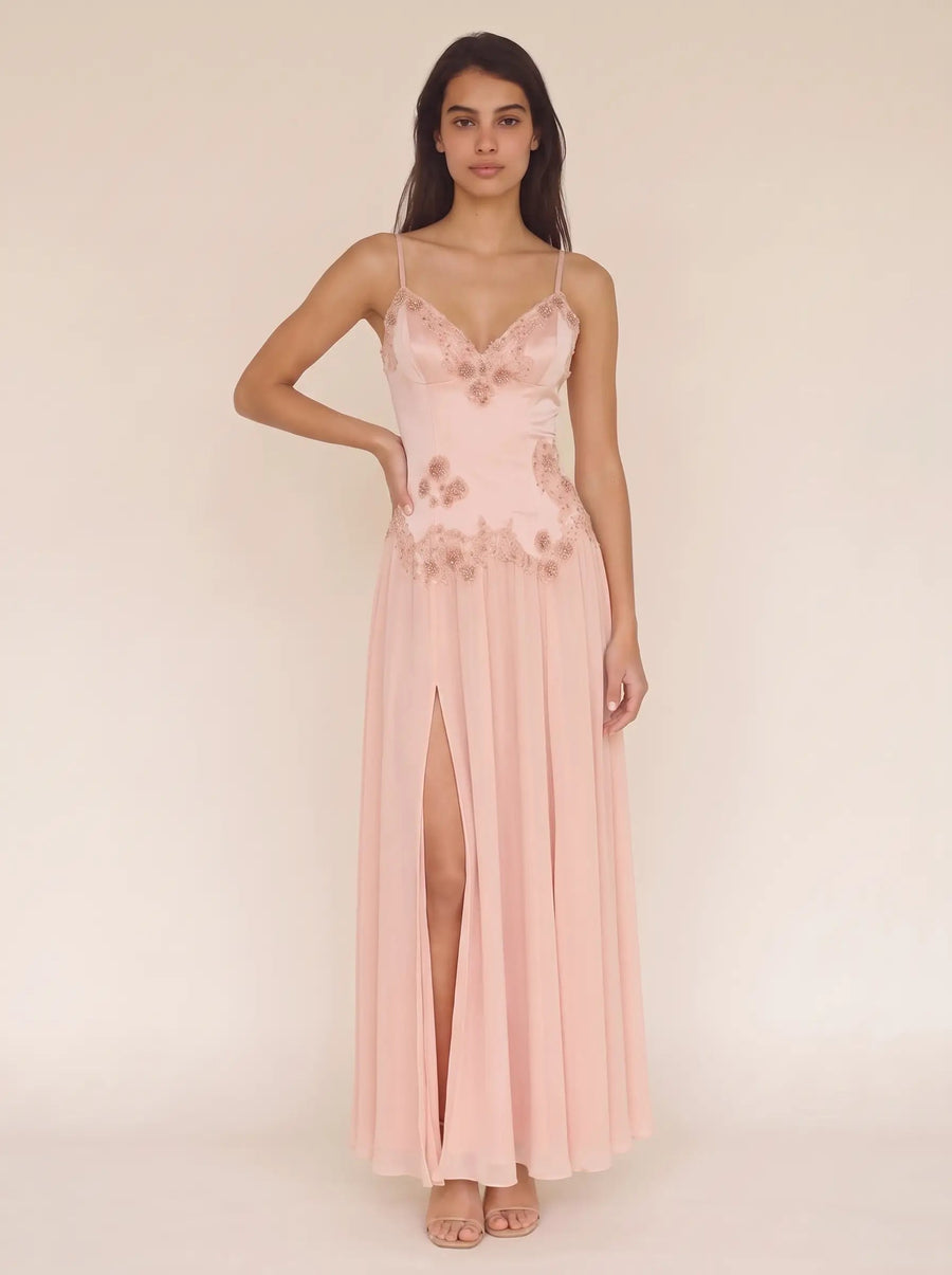 EMBERLY MAXI DRESS Blush 5