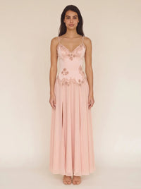EMBERLY MAXI DRESS Blush 1