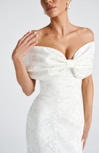 Leila Maxi Dress – Ivory