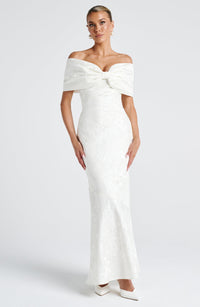 Leila Maxi Dress – Ivory
