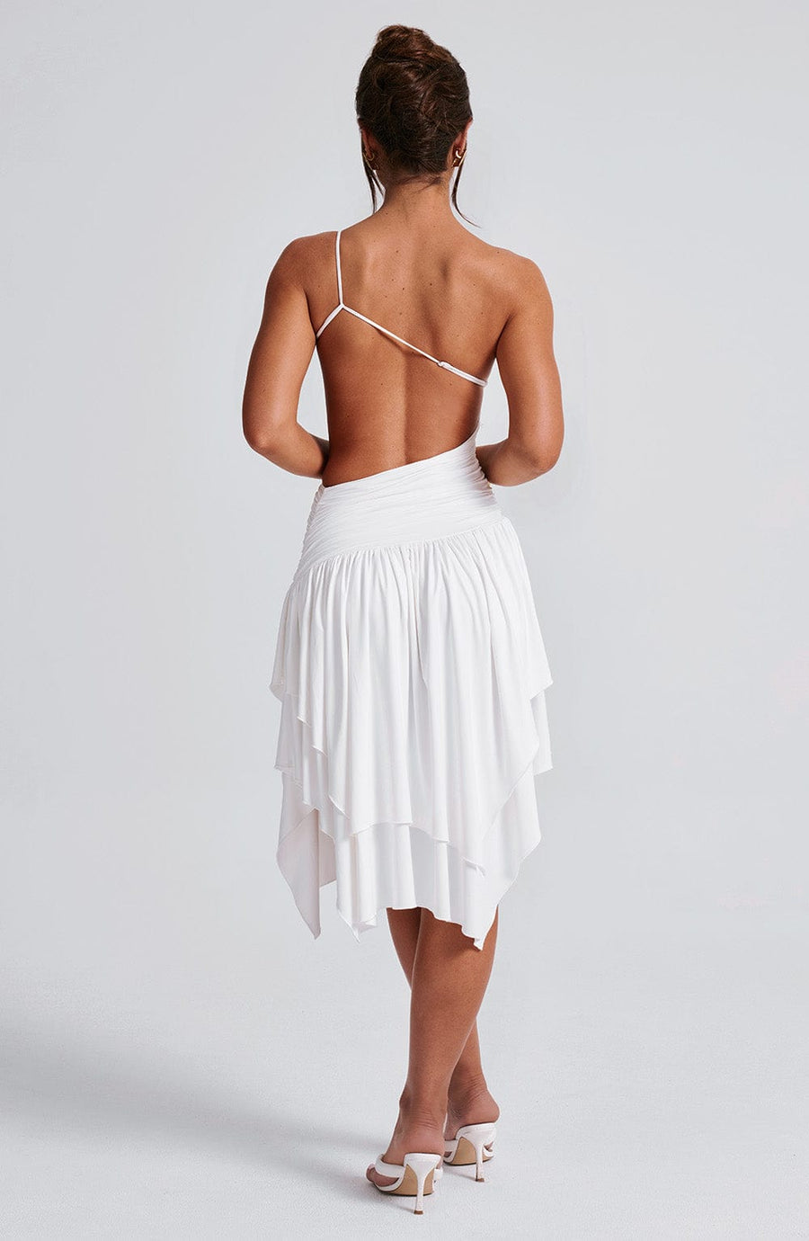 Harriet Midi Dress - White