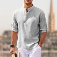 Emil Shirt with Stand Collar