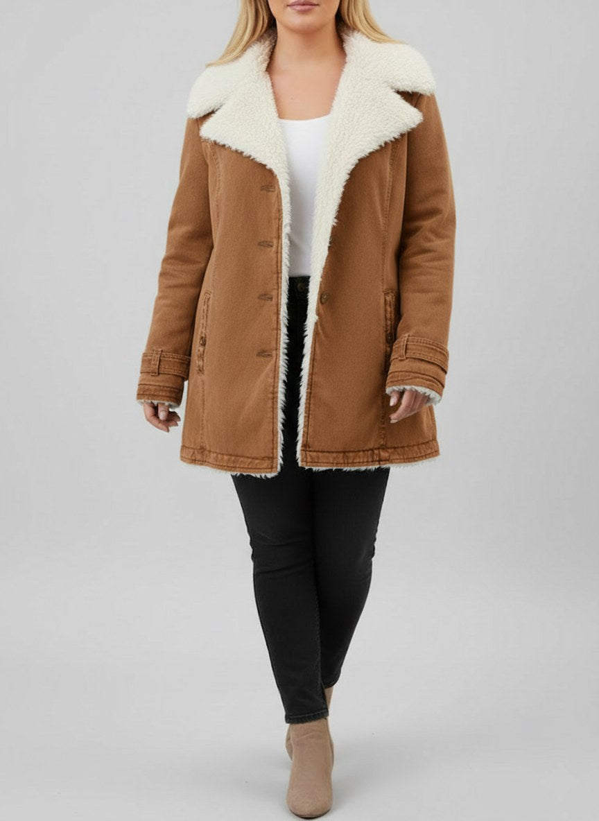 Emile Warm Jacket in Khaki