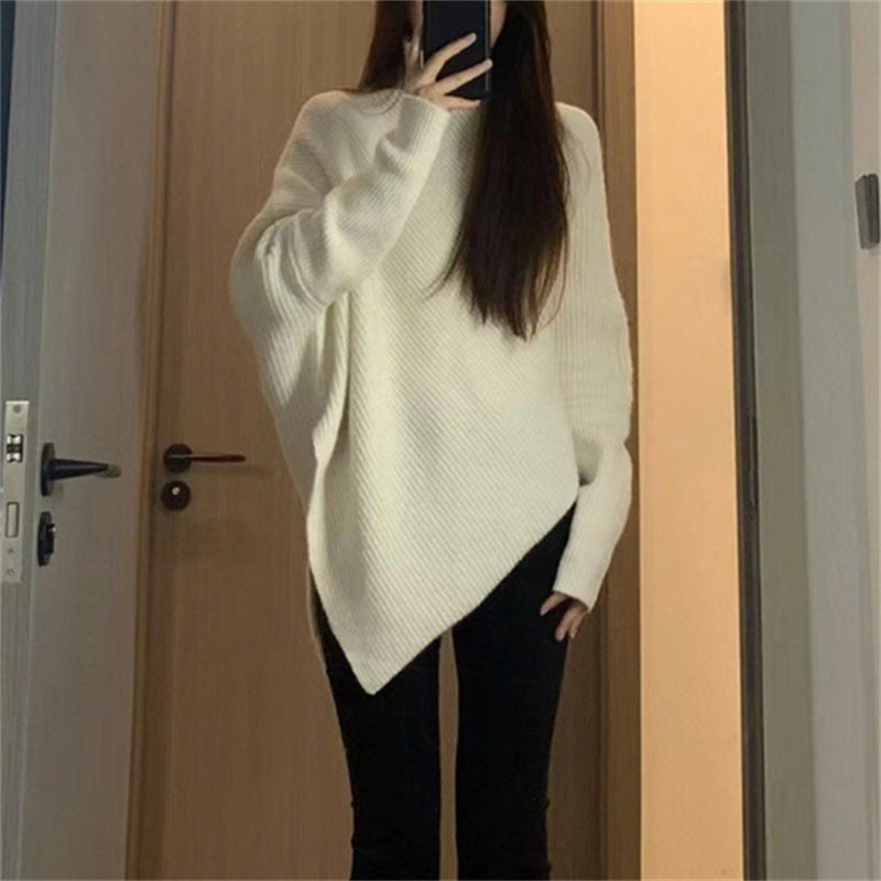 Emilia Casual Knit Sweater with Oversized