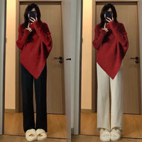 Emilia Casual Knit Sweater with Oversized