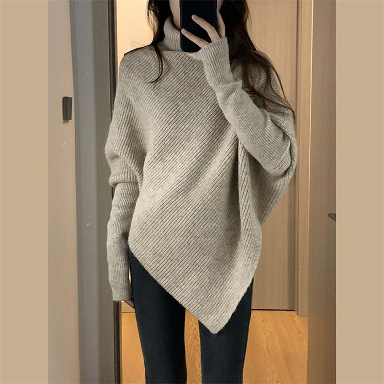 Emilia Casual Knit Sweater with Oversized