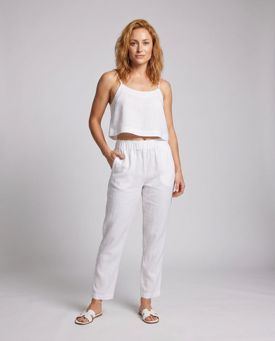 Emilia Casual Linen Top