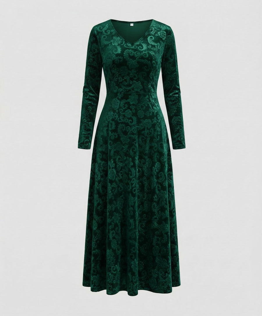 Emilia Dress in Green