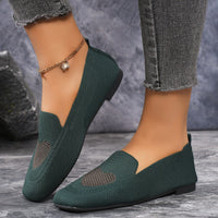 Emilia Elegant Slip-On in Green