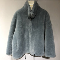Emilia Jacket in Cyan