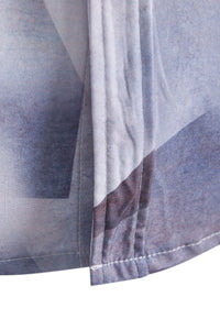 Emilia Relaxed Shirt with Short Sleeve in Multicolor