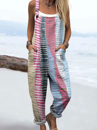 Emily Coastal Rhythm Jumpsuit in Multicoloured