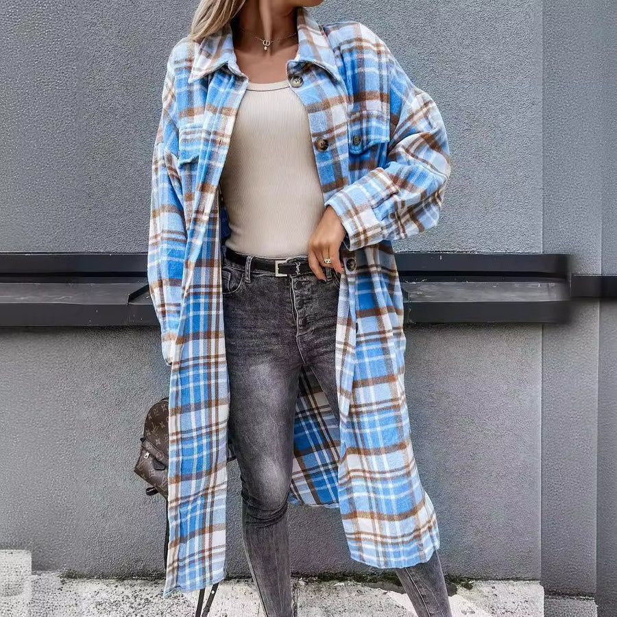 Emmeline Casual Shirt with Pockets in Khaki