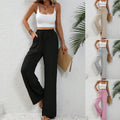 Emmeline Lightweight Trousers with Elastic Waist and Pockets