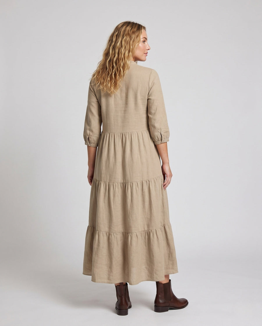 Emmeline Linen Dress