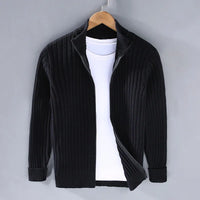 Emmett Knit Cardigan in Black