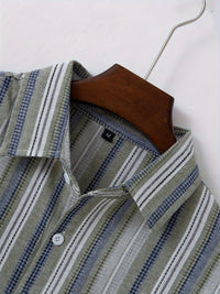 Emmett Linen Shirt with Striped