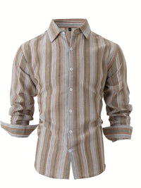 Emmett Linen Shirt with Striped