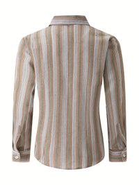 Emmett Linen Shirt with Striped