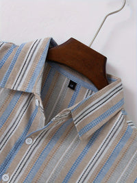 Emmett Linen Shirt with Striped
