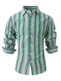 Emmett Linen Shirt with Striped