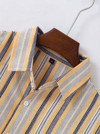 Emmett Linen Shirt with Striped