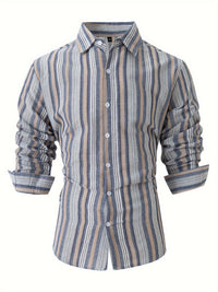 Emmett Linen Shirt with Striped
