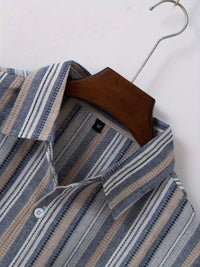 Emmett Linen Shirt with Striped