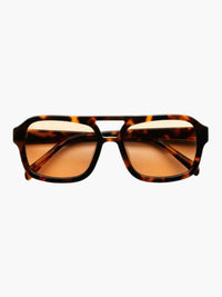 Emmett Vintage Sunglasses in Tortoise and Orange