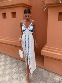 Enrika™ Light Summer Dress in White
