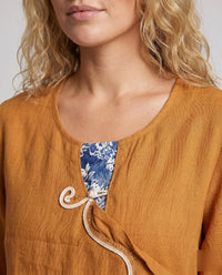 Erin Casual Linen Blouse