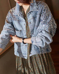 Erin Jacket in Light Blue