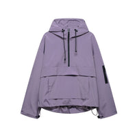 Erin Jacket with Pockets and Hood in Black