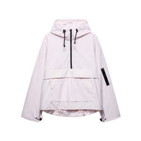 Erin Jacket with Pockets and Hood in Light Pink
