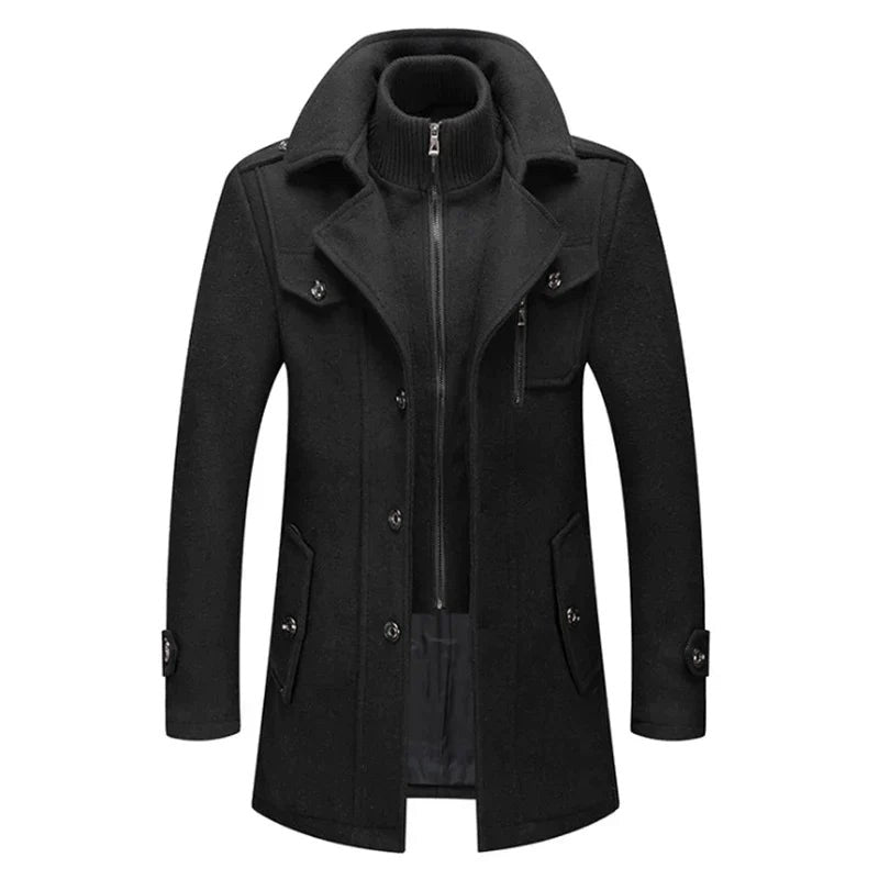 Ernst Comfortable Jacket in Black