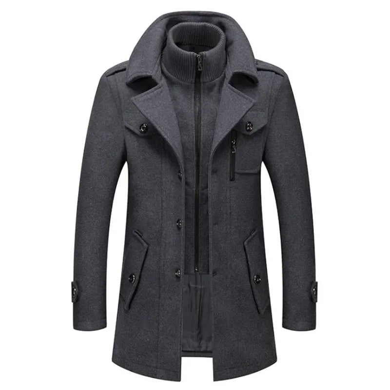 Ernst Comfortable Jacket in Grey