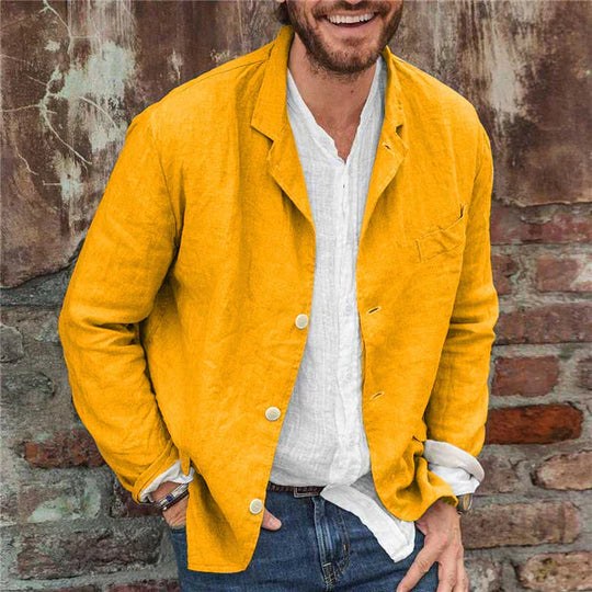 Ernst Lightweight Jacket in Yellow