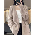 Esme Comfortable Knit Cardigan with Pockets and Belted